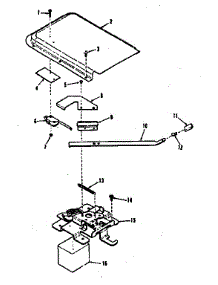 Door Lock Section parts for Kenmore Range 911.9388810 (9119388810, 911 9388810) from AppliancePartsPros.com