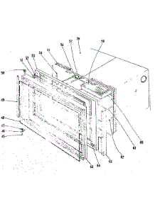 Upper Oven Section parts for Kenmore Range 101.9036640 (1019036640, 101 9036640) from AppliancePartsPros.com