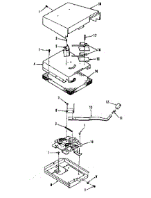 Power Lock Section parts for Kenmore Range 911.7318710 (9117318710, 911 7318710) from AppliancePartsPros.com