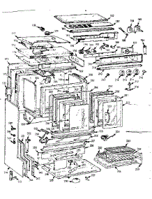 Upper Oven Body Section parts for Kenmore Range 103.7884514 (1037884514, 103 7884514) from AppliancePartsPros.com