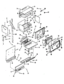 Upper Body Section parts for Kenmore Range 911.7838710 (9117838710, 911 7838710) from AppliancePartsPros.com