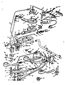 Burner Section parts for Kenmore Range 103.7845400 (1037845400, 103 7845400) from AppliancePartsPros.com