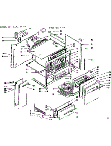 Body Section parts for Kenmore Range 119.7427810 (1197427810, 119 7427810) from AppliancePartsPros.com