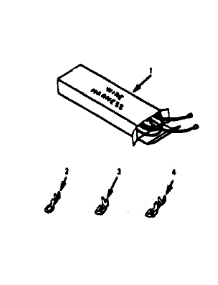 Wire Harness And Components parts for Kenmore Range 103.6408710 (1036408710, 103 6408710) from AppliancePartsPros.com
