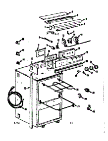 Control Section parts for Kenmore Range 103.4076500 (1034076500, 103 4076500) from AppliancePartsPros.com