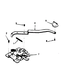 Oven Door Lock Section parts for Kenmore Range 278.4298492 (2784298492, 278 4298492) from AppliancePartsPros.com