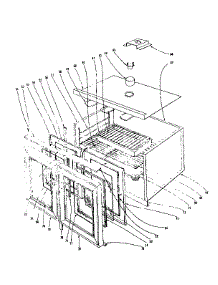 Oven Section parts for Kenmore Range 101.902620 (101902620, 101 902620) from AppliancePartsPros.com