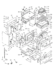 Body Section parts for Kenmore Range 103.9147001 (1039147001, 103 9147001) from AppliancePartsPros.com