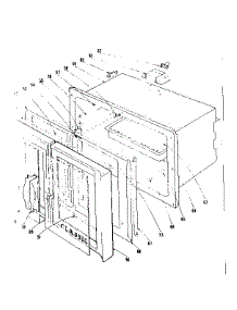 Oven Section parts for Kenmore Range 101.913631 (101913631, 101 913631) from AppliancePartsPros.com
