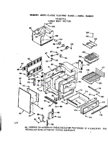 Lower Body Section parts for Kenmore Range 103.9877914 (1039877914, 103 9877914) from AppliancePartsPros.com