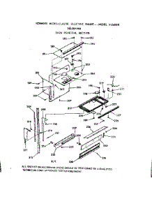 Upper Oven Pedestal Section parts for Kenmore Range 103.9877914 (1039877914, 103 9877914) from AppliancePartsPros.com