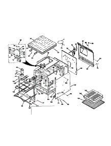 Body Section parts for Kenmore Range 850.4247321 (8504247321, 850 4247321) from AppliancePartsPros.com