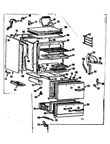 Body Section parts for Kenmore Range 103.7385000 (1037385000, 103 7385000) from AppliancePartsPros.com
