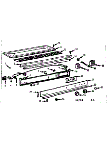 Control Section parts for Kenmore Range 103.7965400 (1037965400, 103 7965400) from AppliancePartsPros.com