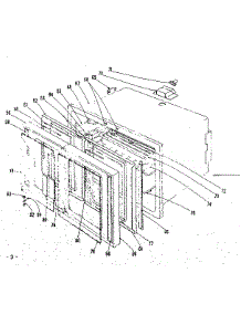 Oven Section parts for Kenmore Range 101.9126600 (1019126600, 101 9126600) from AppliancePartsPros.com