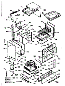 Body Section parts for Kenmore Range 103.7447210 (1037447210, 103 7447210) from AppliancePartsPros.com