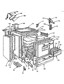 Body Section parts for Kenmore Range 103.731620 (103731620, 103 731620) from AppliancePartsPros.com
