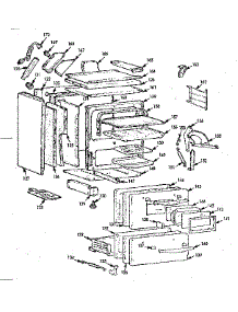 Body Section parts for Kenmore Range 103.7444404 (1037444404, 103 7444404) from AppliancePartsPros.com