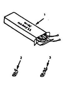 Wire Harnesses And Components parts for Kenmore Range 911.7338810 (9117338810, 911 7338810) from AppliancePartsPros.com