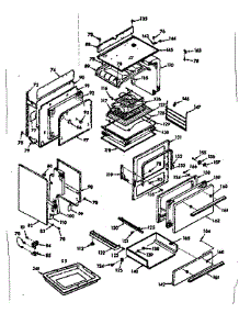 Body Section parts for Kenmore Range 103.9127212 (1039127212, 103 9127212) from AppliancePartsPros.com