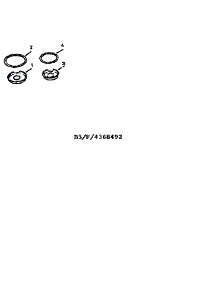 Optional Porcelain Pans And Rings parts for Kenmore Range 917.4368492 (9174368492, 917 4368492) from AppliancePartsPros.com