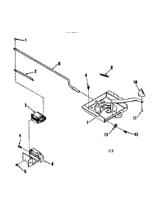 Power Lock Section parts for Kenmore Range 911.9378412 (9119378412, 911 9378412) from AppliancePartsPros.com