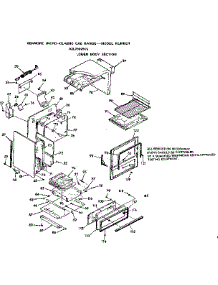 Lower Body Section parts for Kenmore Range 103.7907915 (1037907915, 103 7907915) from AppliancePartsPros.com