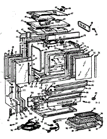 Upper Oven Section parts for Kenmore Range 103.7885004 (1037885004, 103 7885004) from AppliancePartsPros.com
