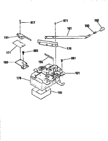 Door Lock Section parts for Kenmore Range 911.95866790 (91195866790, 911 95866790) from AppliancePartsPros.com