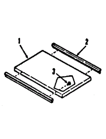Griddle / Grill Cover Module Kit 4998510 parts for Kenmore Range 911.4688810 (9114688810, 911 4688810) from AppliancePartsPros.com