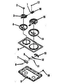 Elec. Range / Opt Elec Coil Mod Kit 4998521 / 4998621 parts for Kenmore Range 911.4688810 (9114688810, 911 4688810) from AppliancePartsPros.com