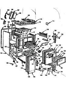 Body Section parts for Kenmore Range 103.7606304 (1037606304, 103 7606304) from AppliancePartsPros.com