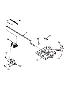 Power Lock Section parts for Kenmore Range 911.9898311 (9119898311, 911 9898311) from AppliancePartsPros.com
