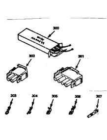 Wire Harnesses And Components parts for Kenmore Range 911.9898311 (9119898311, 911 9898311) from AppliancePartsPros.com