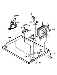 Microwave Parts parts for Kenmore Range 911.9898311 (9119898311, 911 9898311) from AppliancePartsPros.com