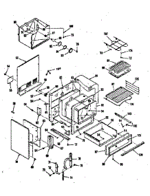 Lower Body Section parts for Kenmore Range 911.9898311 (9119898311, 911 9898311) from AppliancePartsPros.com