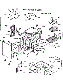 Body Section parts for Kenmore Range 911.9307912 (9119307912, 911 9307912) from AppliancePartsPros.com