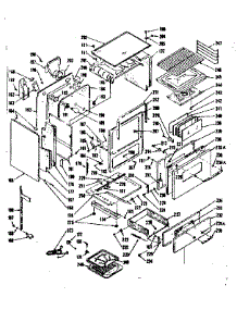 Body Section parts for Kenmore Range 103.7406701 (1037406701, 103 7406701) from AppliancePartsPros.com