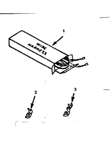 Wire Harnesses And Components parts for Kenmore Range 911.7298510 (9117298510, 911 7298510) from AppliancePartsPros.com