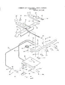 Burner Section parts for Kenmore Range 911.7248410 (9117248410, 911 7248410) from AppliancePartsPros.com