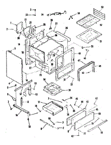 Lower Body Section parts for Kenmore Range 911.7878311 (9117878311, 911 7878311) from AppliancePartsPros.com