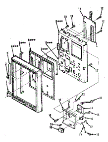 Control Panel Parts parts for Kenmore Range 911.7878311 (9117878311, 911 7878311) from AppliancePartsPros.com