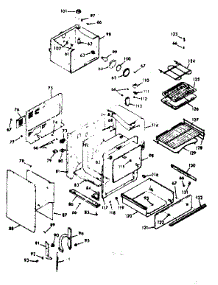 Body Section parts for Kenmore Range 103.9377323 (1039377323, 103 9377323) from AppliancePartsPros.com