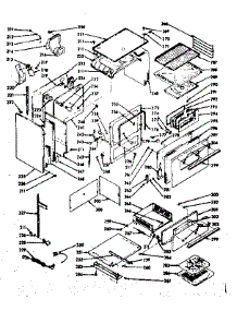 Body Section parts for Kenmore Range 103.7247040 (1037247040, 103 7247040) from AppliancePartsPros.com