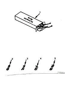 Wire Harnesses And Components parts for Kenmore Range 911.9808510 (9119808510, 911 9808510) from AppliancePartsPros.com