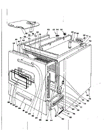 Body Section parts for Kenmore Range 101.918590 (101918590, 101 918590) from AppliancePartsPros.com