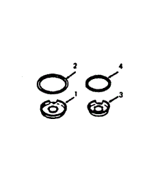 Optional Porcelain Pan And Chrome Ring Kit No. 8067121 parts for Kenmore Range 911.9368411 (9119368411, 911 9368411) from AppliancePartsPros.com