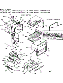 Body Section parts for Kenmore Range 103.7257620 (1037257620, 103 7257620) from AppliancePartsPros.com