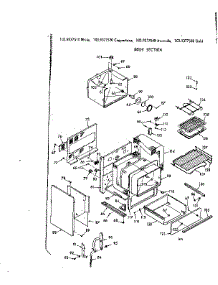 Body Section parts for Kenmore Range 103.9377510 (1039377510, 103 9377510) from AppliancePartsPros.com