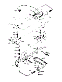 Lower And Upper Oven Burner Section parts for Kenmore Range 103.7867311 (1037867311, 103 7867311) from AppliancePartsPros.com
